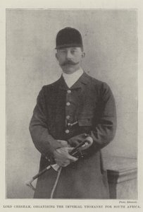 Lord Chesham, Güney Afrika için İmparatorluk yeomanry