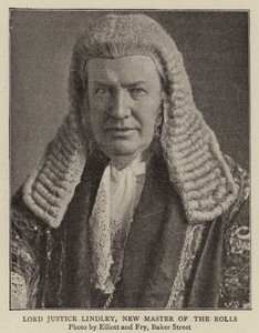 Lord Justice Lindley, Rolls