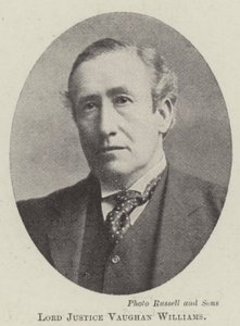 Lord Yargıç Vaughan Williams by English Photographer