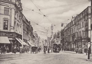 Lord Street, Liverpool (s/b fotoğraf) by English Photographer