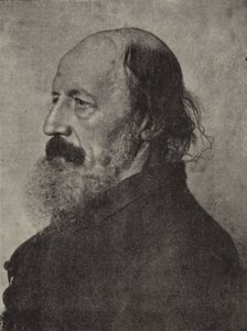 Lord Tennyson, Şair Ödüllü by English Photographer
