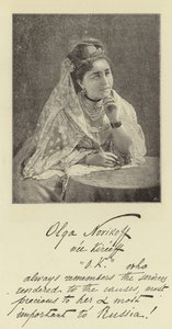 Madam Olga Novikoff by English Photographer