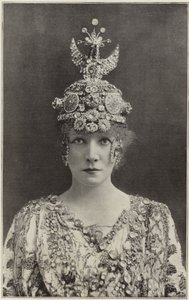 Theodora olarak Madam Sarah Bernhardt by English Photographer