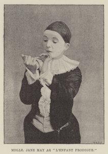Lenfant Prodigue olarak Matmazel Jane May by English Photographer
