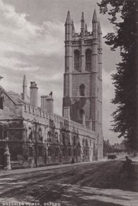 Magdalen Kulesi, Oxford by English Photographer