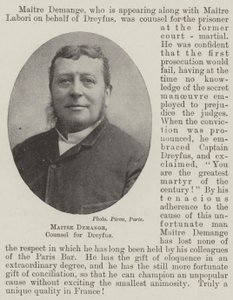 Maitre Demange, Dreyfus