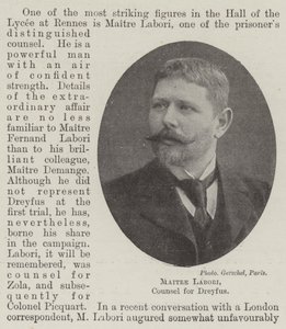 Maitre Labori, Dreyfus