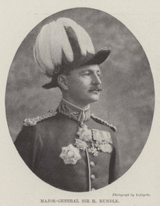 Tümgeneral Sir H Rundle by English Photographer