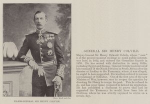 Tümgeneral Sir Henry Colvile by English Photographer