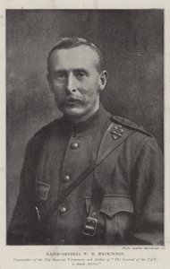 Tümgeneral WH Mackinnon, Şehir İmparatorluk Gönüllüleri Komutanı ve Güney Afrika