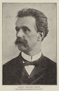 Binbaşı Gaetano Casati by English Photographer