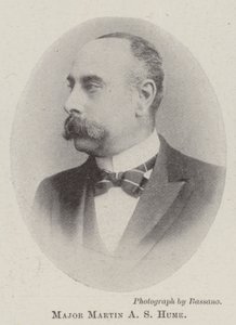 Binbaşı Martin AS Hume by English Photographer