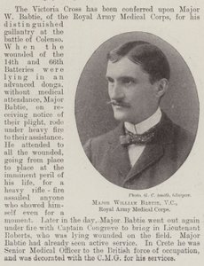Binbaşı William Babtie, VC, Kraliyet Ordusu Tabip Sınıfı by English Photographer