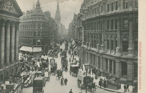 Mansion House ve Cheapside, Londra by English Photographer