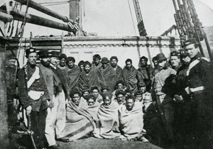 Maori Mahkumları, Wellington Limanı