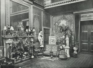 Marlborough Evi, Giriş Salonu (s/b fotoğraf) by English Photographer