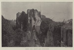 Martins Kulesi, Chepstow Kalesi, Monmouthshire by English Photographer