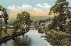 Matlock Köprüsü, Derwent Nehri üzerinde by English Photographer