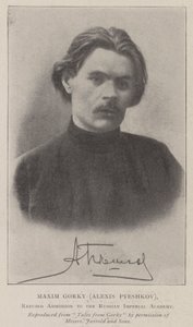 Maxim Gorky (Alexis Pyeshkov), Rus İmparatorluk Akademisi
