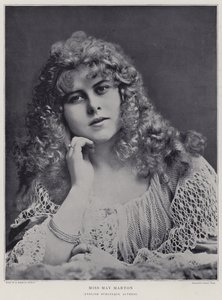 May Marton, İngiliz burlesk aktris