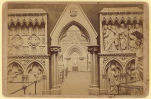 Ortaçağ Mahkemesi, Crystal Palace, Sydenham, Londra by English Photographer