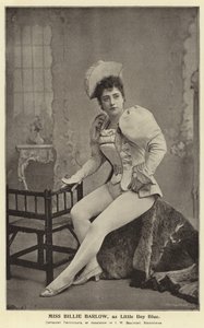 Bayan Billie Barlow, Little Boy Blue rolünde by English Photographer