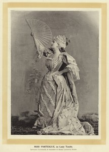 Bayan Fortescue, Lady Teazle olarak
