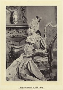 Bayan Fortescue, Lady Teazle olarak