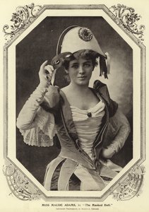 Miss Maude Adams, Maskeli Baloda by English Photographer