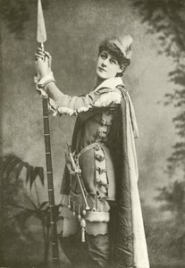 Bayan Violet Vanbrugh Rosalind olarak (gravür) by English Photographer