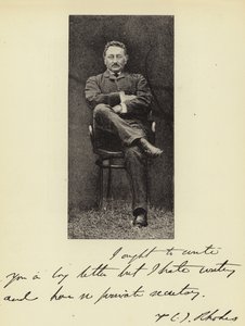 Bay Cecil J Rhodes, Cape Colony Başbakanı by English Photographer
