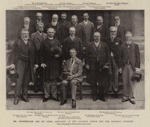 Bay Chamberlain ve Koloni Ofisi ve Koloni Başbakanları