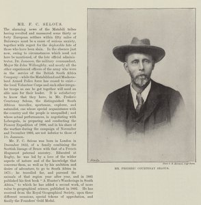 Bay Frederic Courtenay Selous by English Photographer