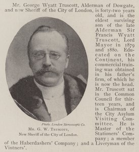 Bay GW Truscott, Londra Şehri