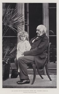 Bay Gladstone ve Torunu, Dorothy Drew, Hawarden, Ekim 1893