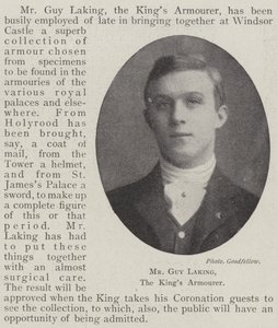 Bay Guy Laking, Kings Armourer by English Photographer