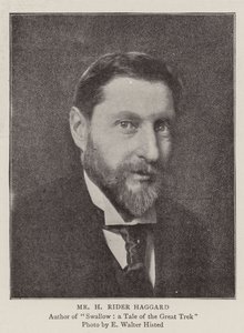 Bay H Rider Haggard, Yeni Dizimizin Yazarları by English Photographer