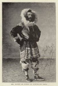 Tchuktchi Elbiseli Bay Harry de Windt by English Photographer