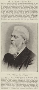 Bay Henry Hucks Gibbs, Londra Şehri Milletvekili by English Photographer