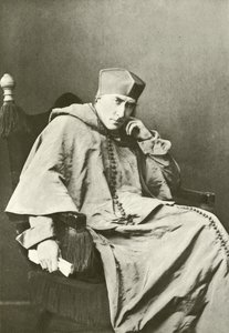 Bay Henry Irving Kardinal Wolsey olarak (gravür) by English Photographer