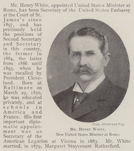 Henry White, Roma