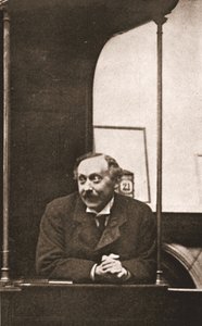 Bay Herbert Gladstone, Emmeline Pankhurst ve diğerlerinin duruşmasında tanık kürsüsünde by English Photographer