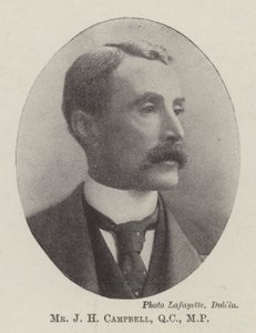 Bay JH Campbell, QC, MP by English Photographer