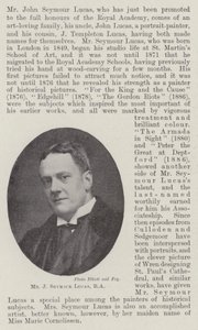 Bay J Seymour Lucas, RA by English Photographer