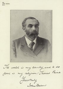 Bay John Burns, Milletvekili by English Photographer