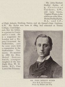 Bay John Dudley Ryder by English Photographer