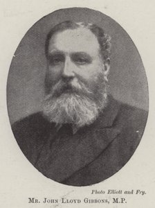Bay John Lloyd Gibbons, Milletvekili by English Photographer