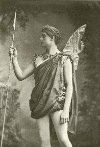Bay Otto Stuart Oberon olarak (gravür) by English Photographer