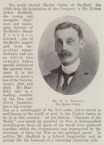 Bay RA Hadfield, Usta Cutler by English Photographer