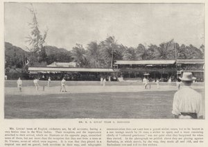 Bay RS Lucass Takımı vs Barbados, kriket by English Photographer